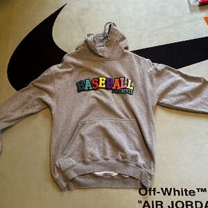 Baseball lifestyle block hoodie - limited edition - boys large